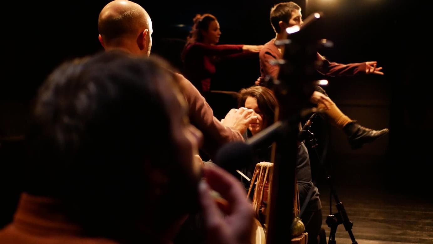 Et nos âmes ont dansé… — photo de scène